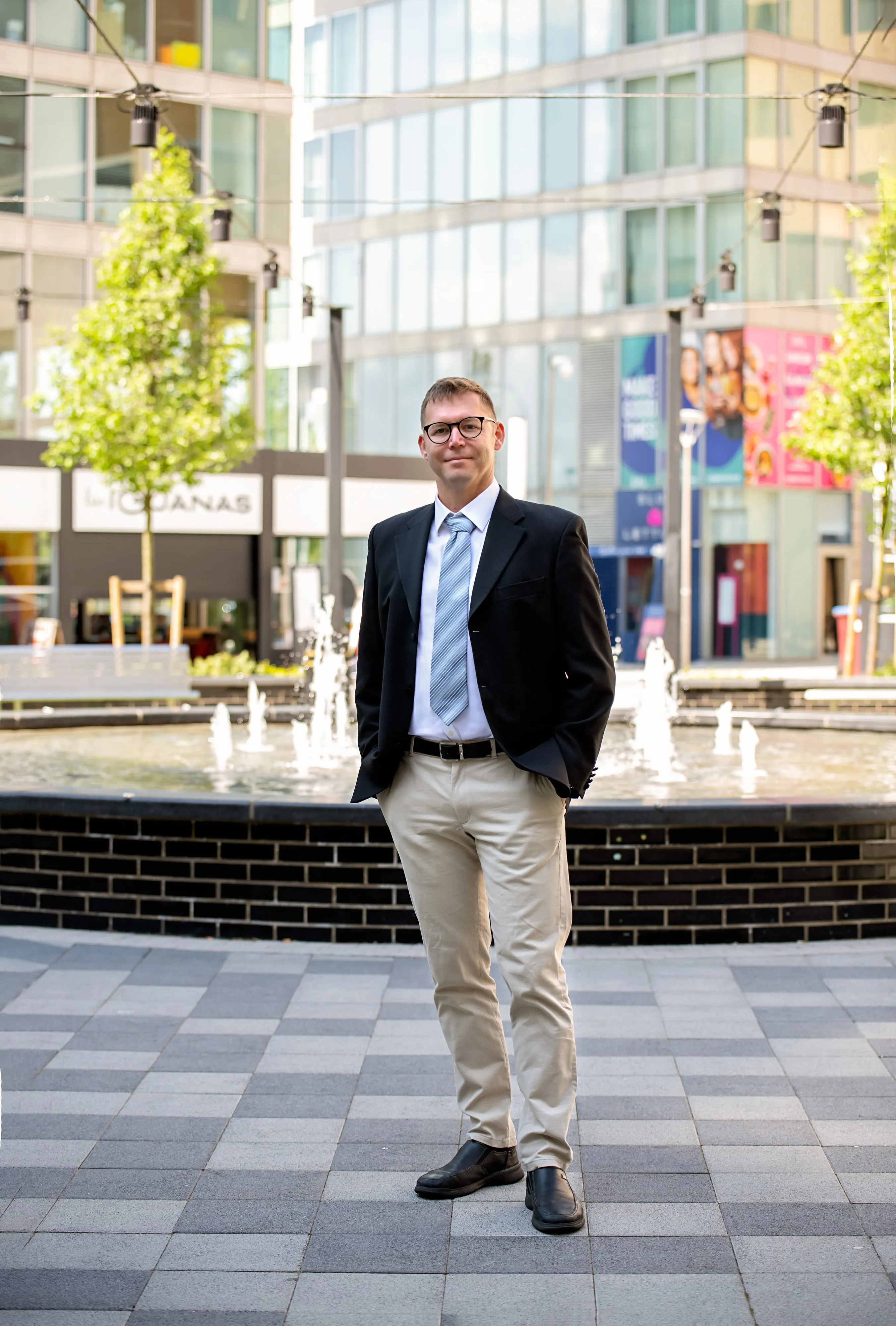 Modern corporate headshot of consultant