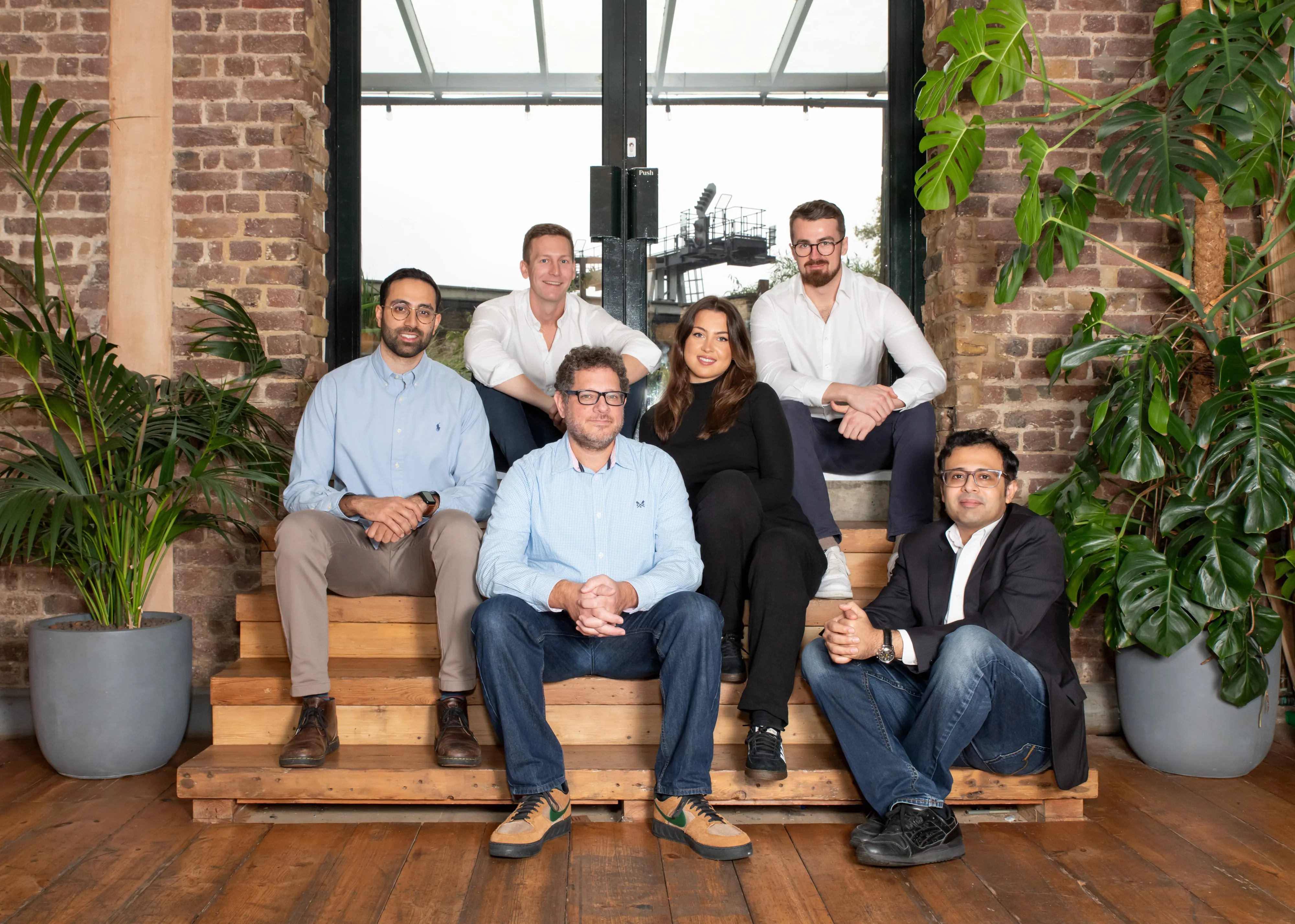 Sprout AI full team portrait in industrial office