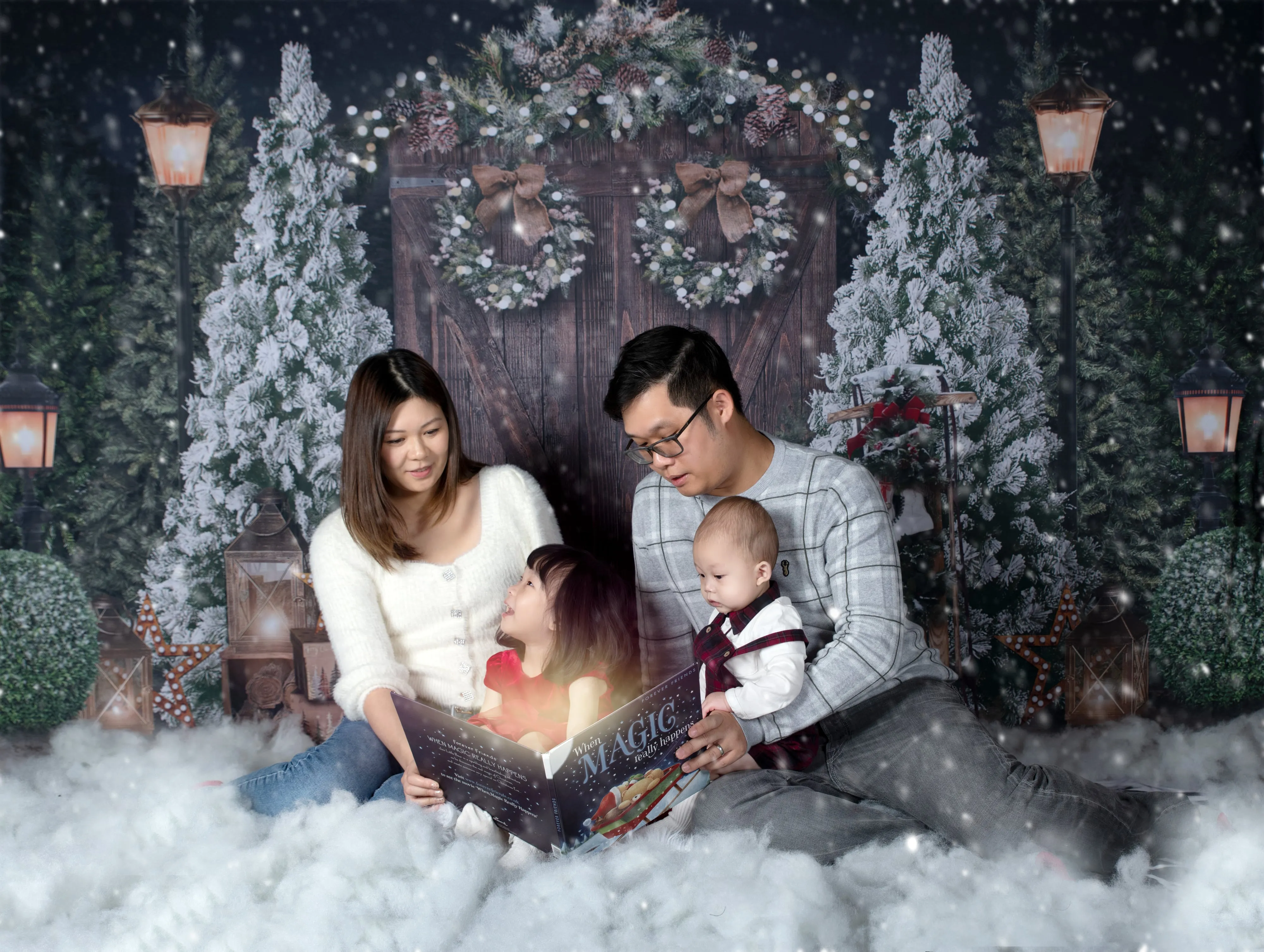 Placeholder — Christmas studio storybook moment